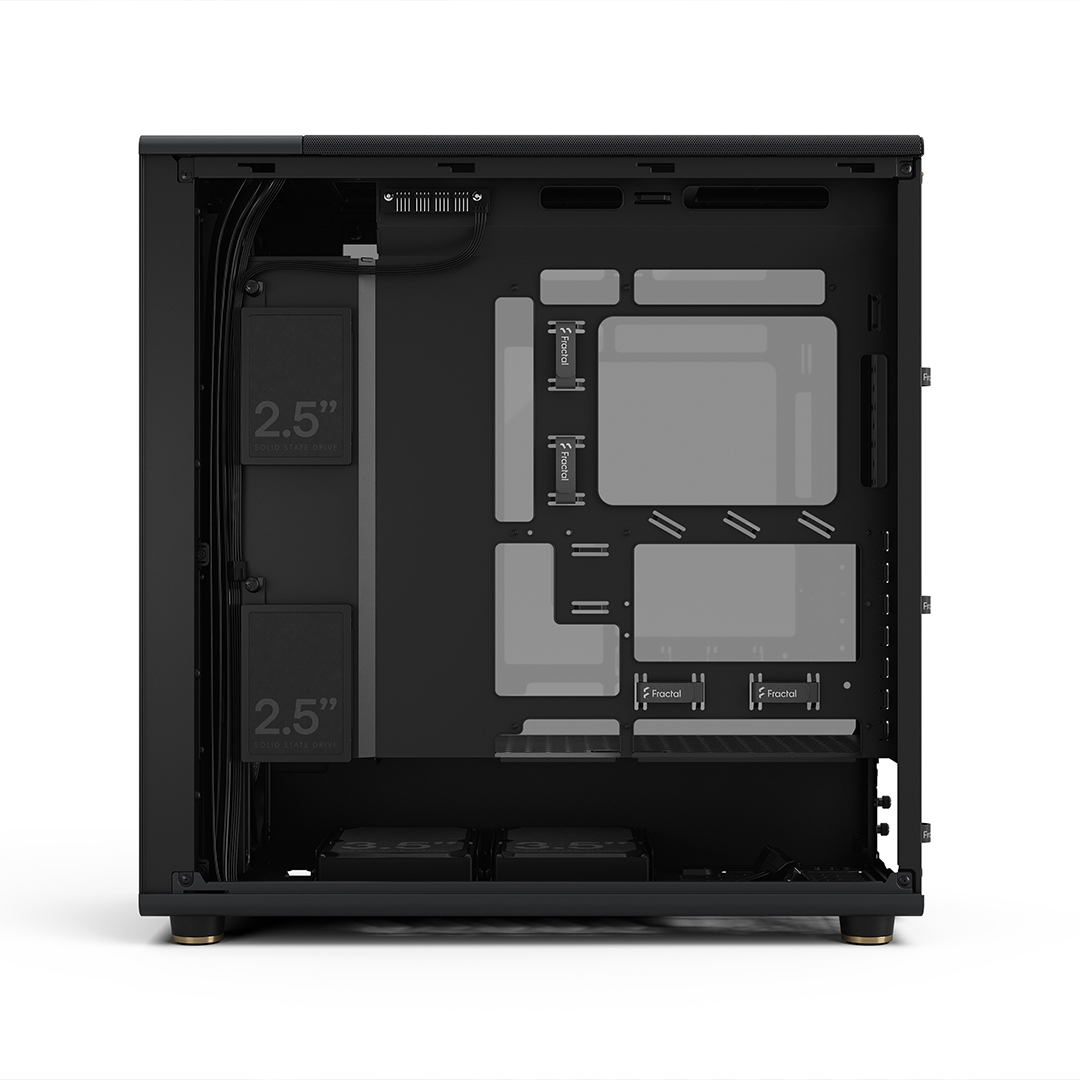 PCケース(自作PC用) Fractal Design North Charcoal Black Fractal Design North XL Charcoal Black Chassis with Walnut